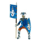 Spielfigur Tunierritter blau