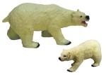 Eisbär-Paar