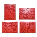 Jahreszeitenstempel 4er Set