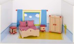 Puppenmöbel Schlafzimmer, 4-teilig