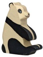 Pandabär, sitzend