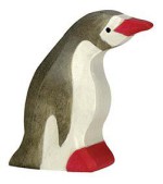 Pinguin, klein, Kopf nach vorn