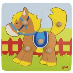 Steckpuzzle Pferd, 5-teilig