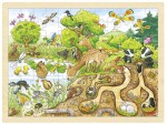 Einlegepuzzle Erlebnis Natur, 96-teilig