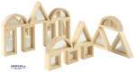 Blocks mit Spiegel, 16-tlg.
