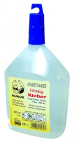 KUKUK Flüssigkleber Nachfüllflasche 500ml